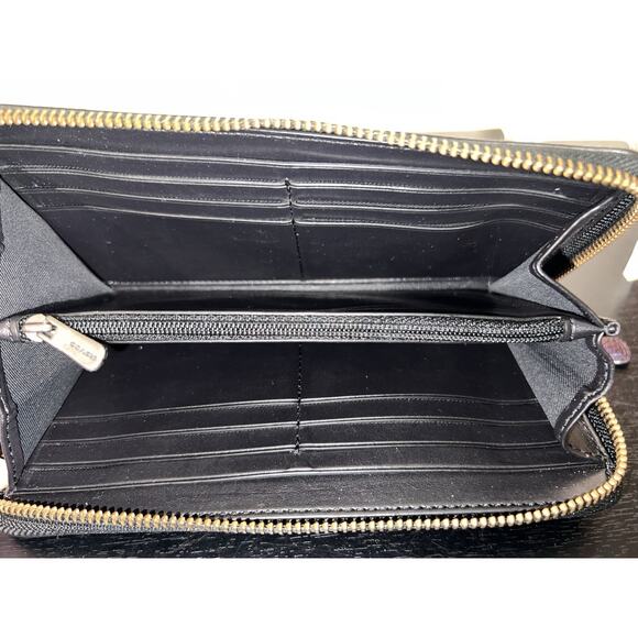 Coach Hologram Leather Open City Tote & Wallet Color Shifting Oil Slick F22550 - Picture 16 of 16